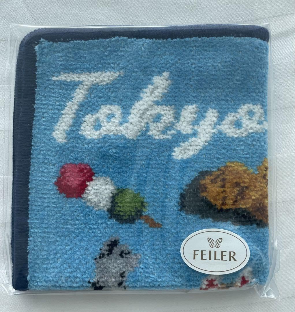 Amazon.co.jp: ANA国際線限定 FEILER フェイラー ハンカチ TOKYO